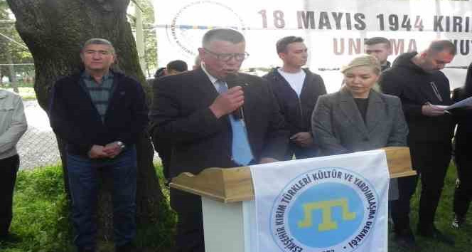 Kırım sürgününde vefat edenler 79. yılında Eskişehir’de anıldı