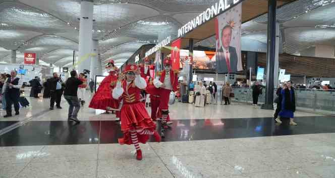 İstanbul Havalimanı’nda 19 Mayıs coşkuyla kutlandı