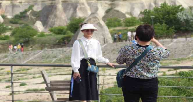 Kapadokya’da Çinli turist hareketliliği yeniden başladı