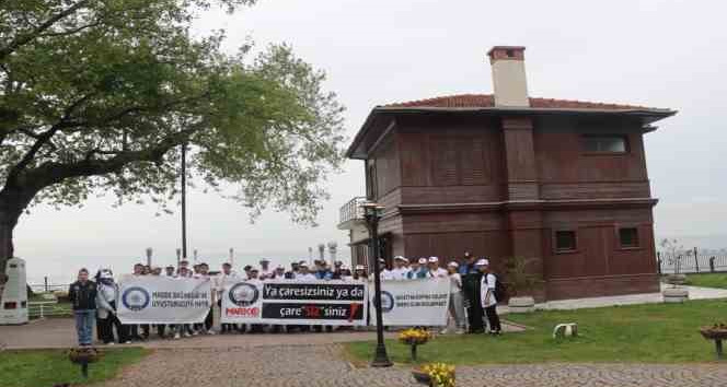 Yalova’da gençlerden bisiklet turu etkinliği