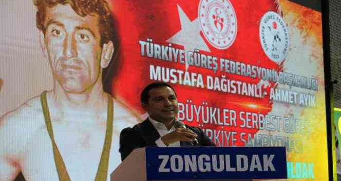 Türkiye Büyükler Güreş Şampiyonası Zonguldak’ta başladı