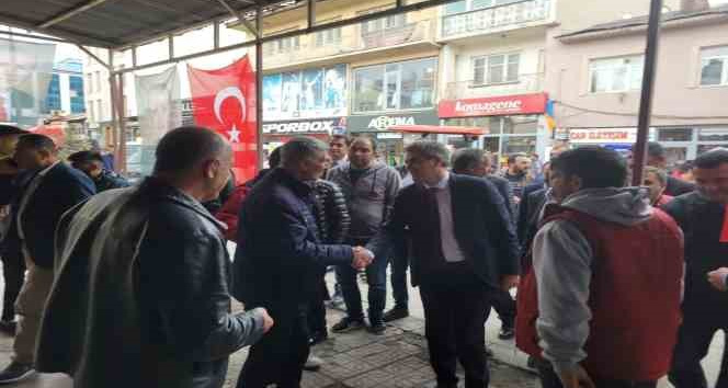 Talip Uzun, Cumhurbaşkanı Erdoğan’a destek için memleketi Sarıkamış’ta
