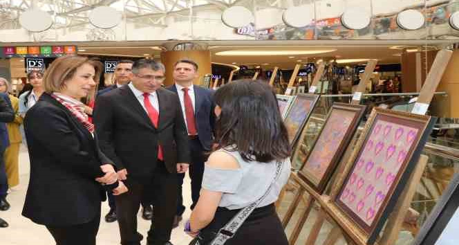 Vali Becel ve Rektör Aktekin atölye açılışına katıldı