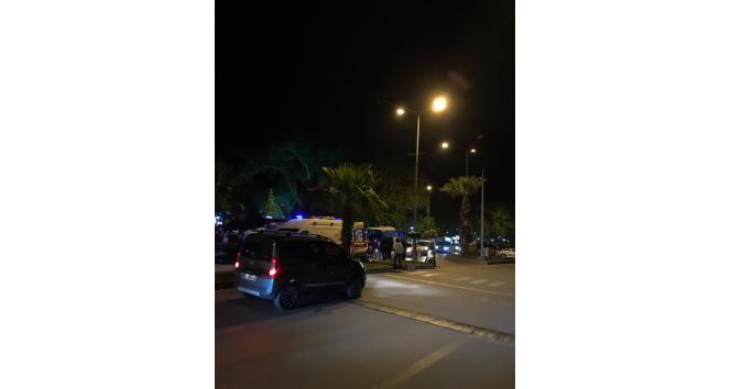 Kontrolünü kaybeden sürücü yaralandı