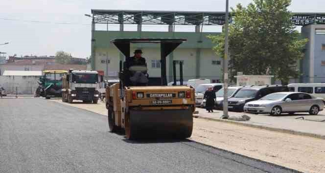 Ordu Büyükşehir’den Ünye’ye sıcak asfalt