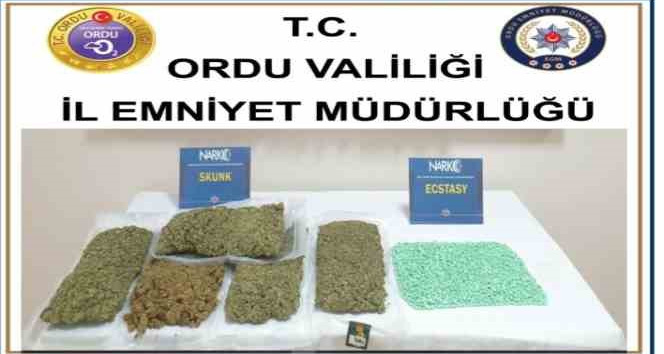 Ordu’da uyuşturucu operasyonu: 2 tutuklu