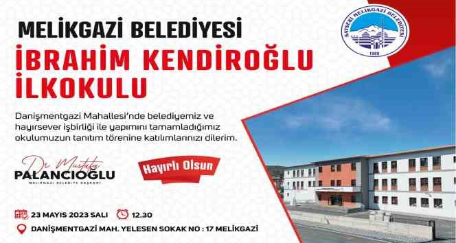 İbrahim Kendiroğlu İlkokulu’nun tanıtım töreni yapılacak