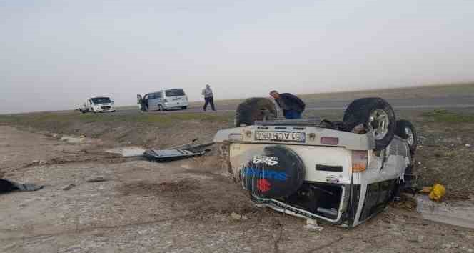 Otomobiller çarpıştı: 1 yaralı