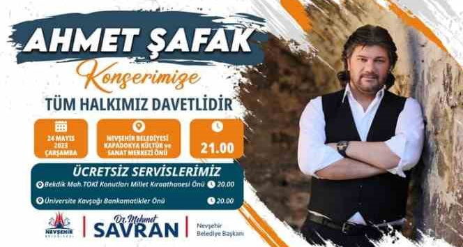 Ahmet Şafak Nevşehirlilerle buluşuyor