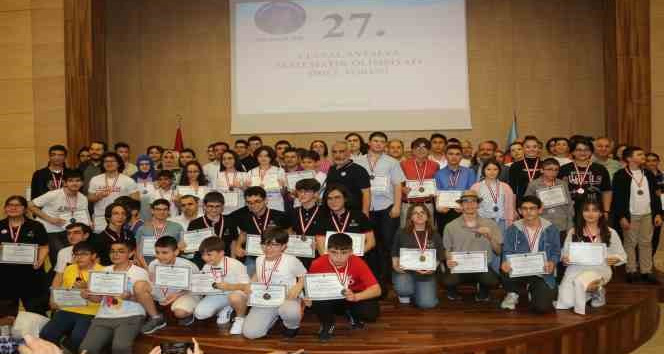 27. Ulusal Antalya Matematik Olimpiyatları sonuçları açıklandı