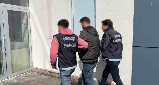 Erzincan’da uyuşturucu ticaretinden 1 kişi tutuklandı