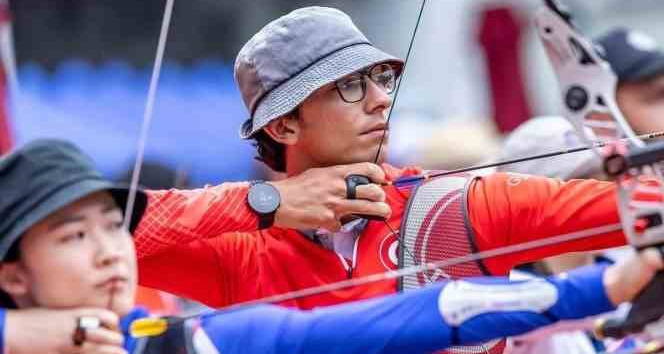NEVÜ’lü Fatma Maraşlı ve Milli Okçu Mete Gazoz’dan Okçuluk Dünya kupasında milli başarı