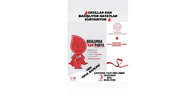 Çaycuma’da "Okulumda ’Kan’panya Var" projesi başladı