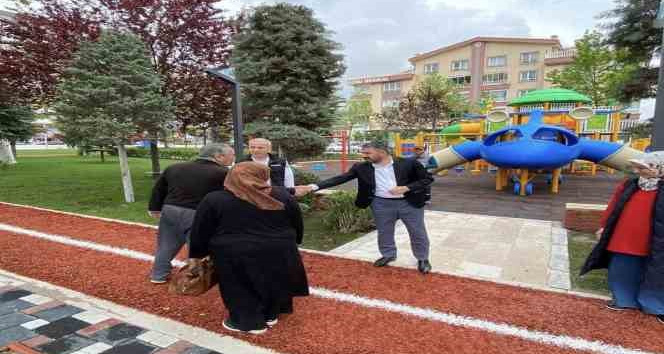 Pursaklar’da yenilenen park vatandaşların hizmetine sunuldu
