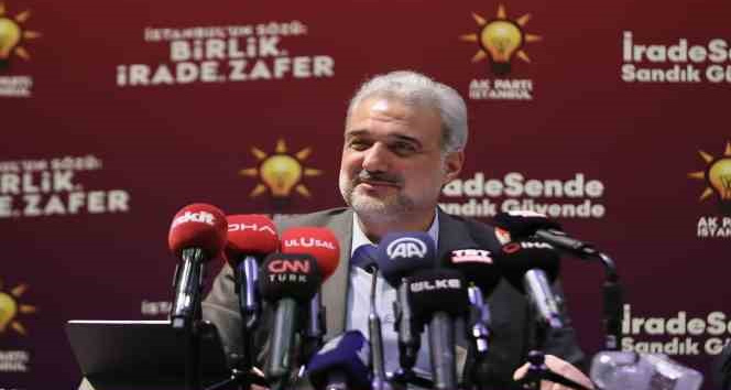 AK Parti İstanbul İl Başkanı Kabaktepe’den sandık çağrısı
