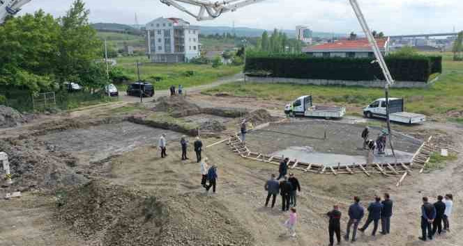Lapseki Belediyesi Aqua Park Projesinin temeli atıldı