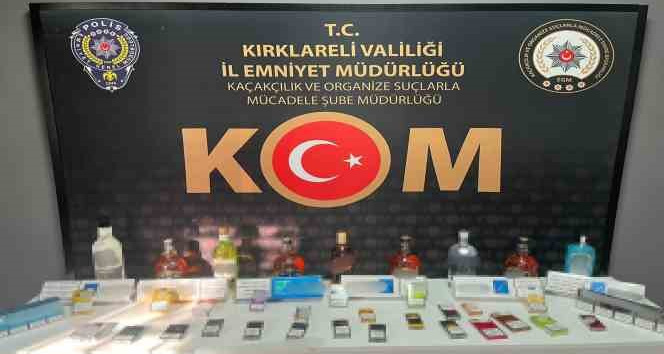 Kırklareli’nde kaçakçılık operasyonu