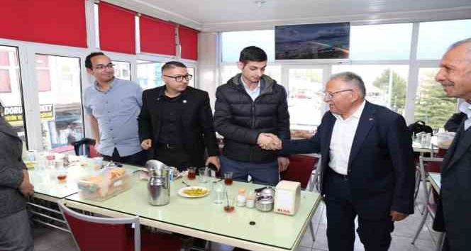 Başkan Büyükkılıç’tan Sarız’a ziyaret