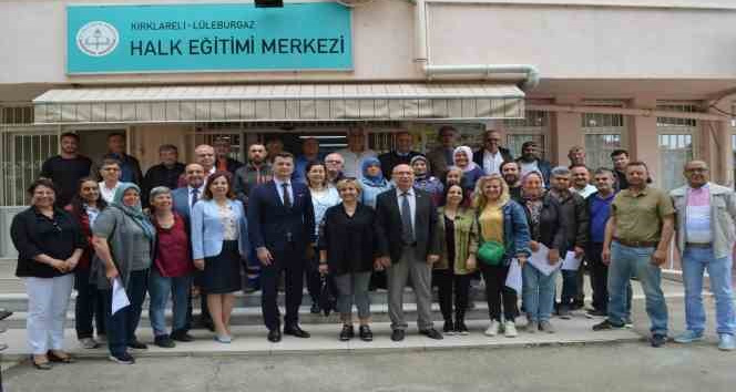 Lüleburgaz’da 75 kursiyere örtü altı sebze yetiştiriciliği belgesi