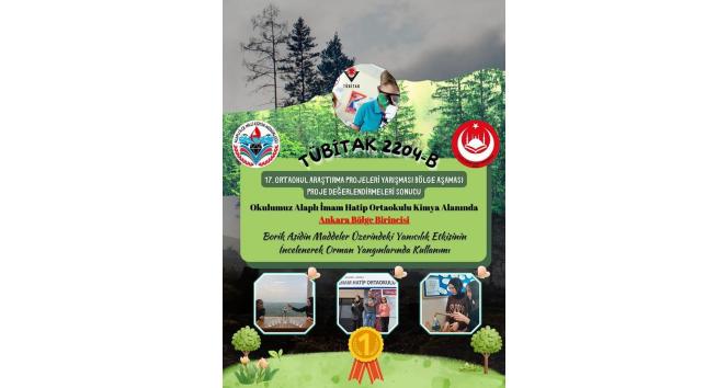 TÜBİTAK yarışmasında Alaplılı öğrenciler bölge birincisi oldu