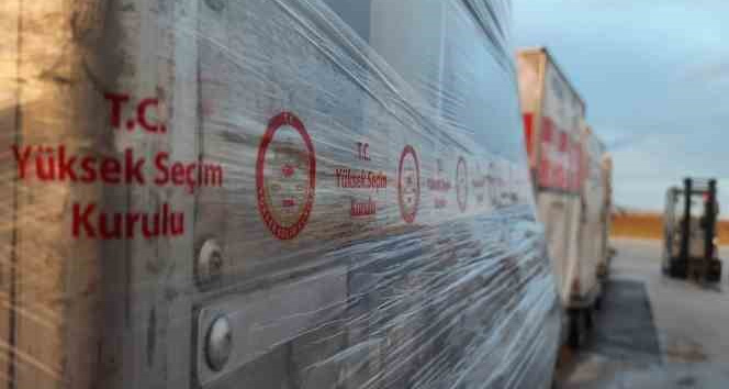 Yurt dışında kullanılan oylar Ankara’ya getirildi