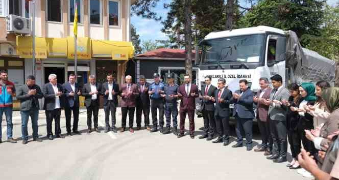 Demirköy’den depremzedelere yardım