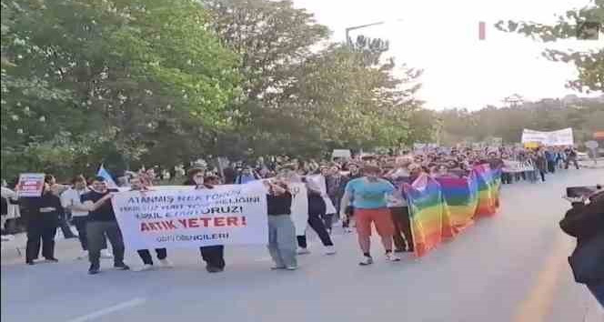 ODTÜ’de LGBT yürüyüşü