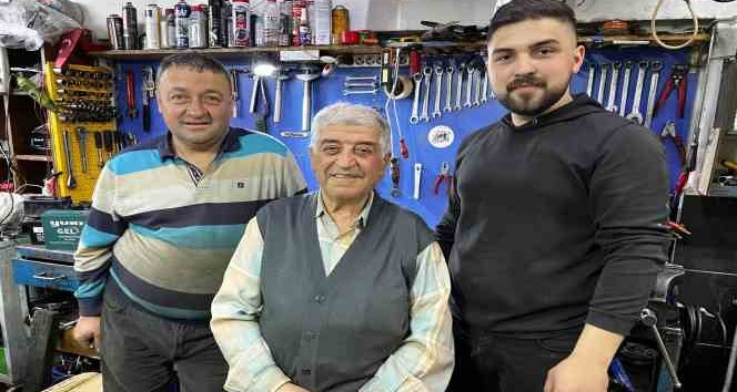 3 kuşak bir arada bu mesleği sürdürüyor