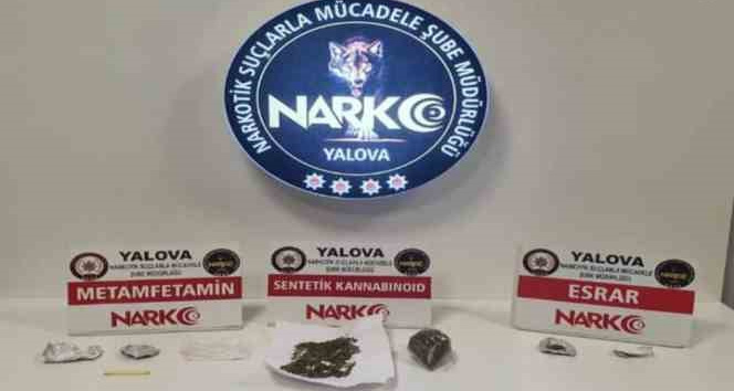 Yalova’daki uyuşturucu operasyonlarında 4 tutuklama