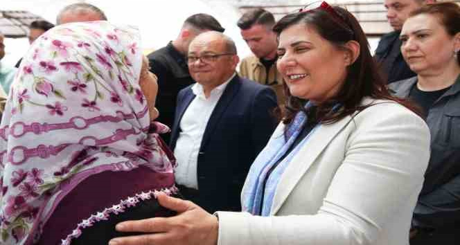 Başkan Çerçioğlu, Sultanhisar Pazarı’nı ziyaret etti