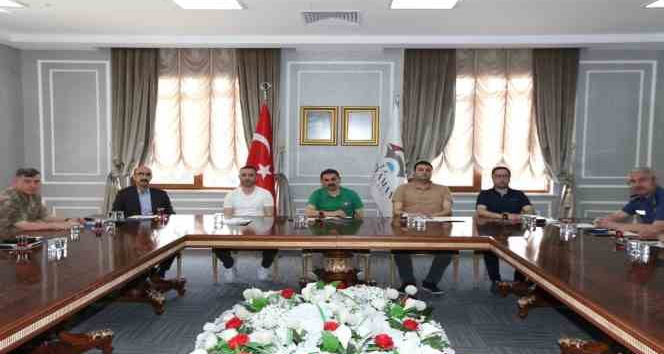 Seçim güvenliği toplantısı yapıldı
