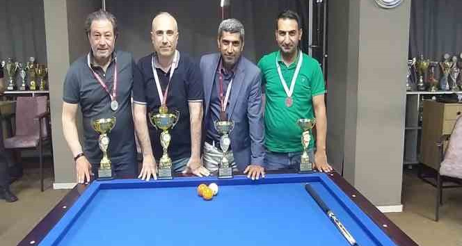 Diyarbakır’da 3 bant bilardo turnuvası düzenlendi