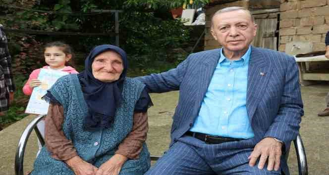 Cumhurbaşkanı Erdoğan, Beykoz’da eski komşularını ziyaret etti