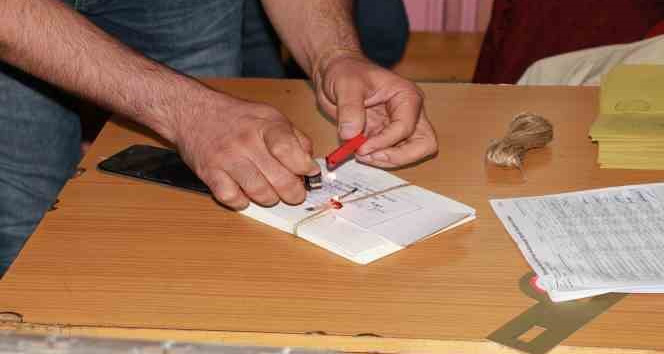 Bingöl’de oy kullanımı sona erdi