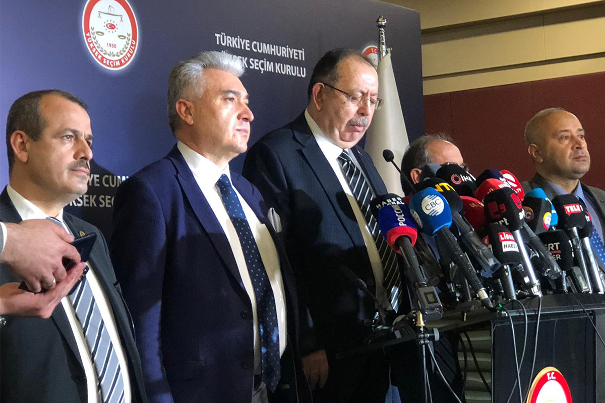YSK Başkanı Yener: “Şu ana kadar yüzde 25 oranında veri akışı olmuştur”