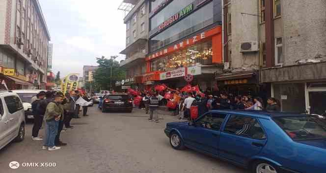 Erdoğan’ın seçim zaferi Alaplı’da kutlandı