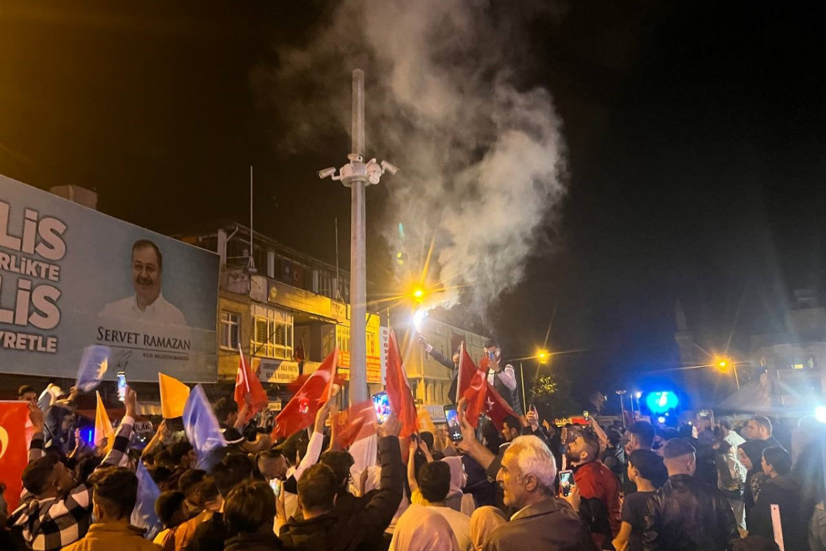 Cumhurbaşkanı Erdoğan&#039;ın zaferi Kilis’te coşkuyla kutlandı