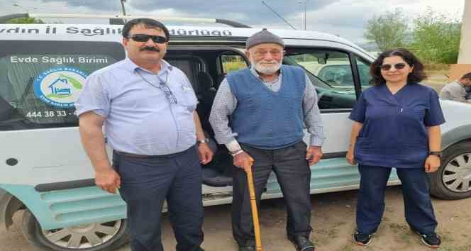 Aydın’da Evde Sağlık Hizmetleri ekipleri seçimde görev başındaydı