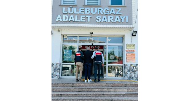 Kırklareli’nde kesinleşmiş hapis cezası bulunan şüpheli yakalandı