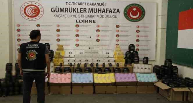 Kapıkule’de 7 milyon 400 bin liralık elektronik sigara yakalandı