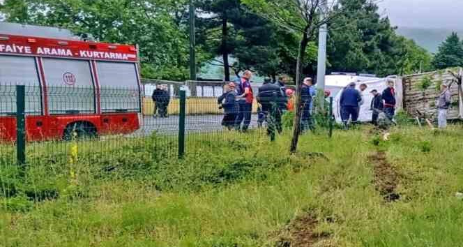 Kdz. Ereğli’de trafik kazası: 2 yaralı