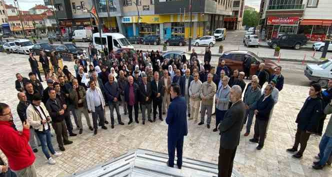 Kulu’da hacı adayları dualarla uğurlandı