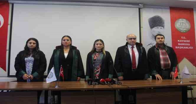 Kayseri Barosu’ndan küçük kızın skandal görüntülerine tepki