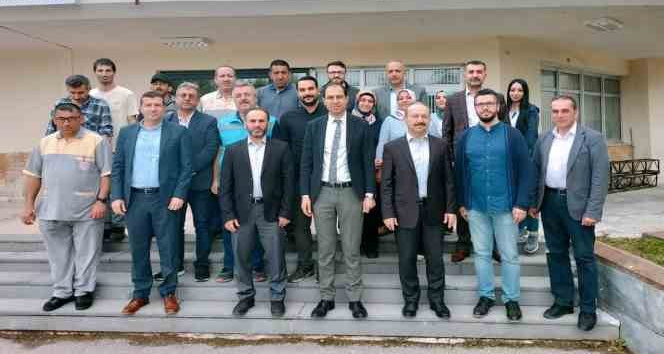 Erşan, evde sağlık hizmetleri personelini ziyaret etti