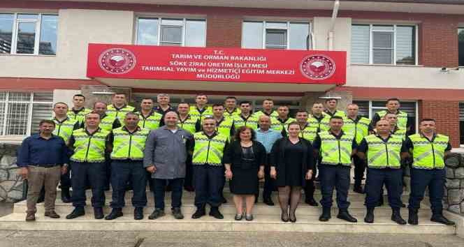 Jandarma personeline traktör kullanımı eğitimi verildi