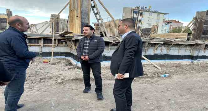 Kağızman Hükümet Konağı’nın yapımı devam ediyor