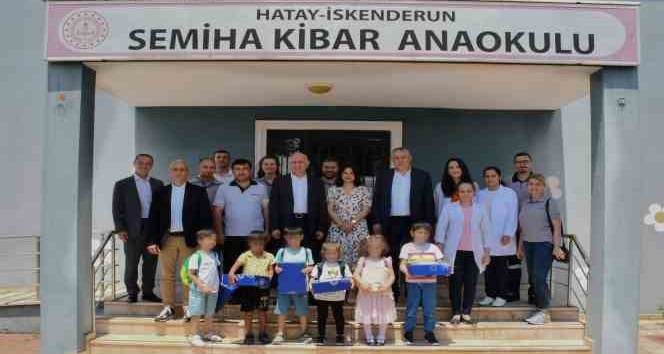 Kibar Holding’den depremzede çocuklara ziyaret