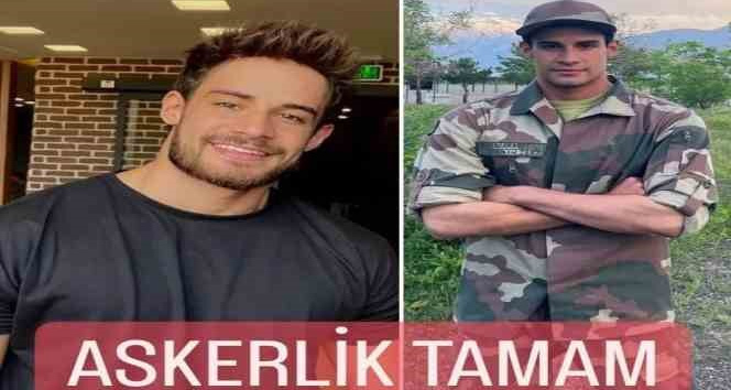 Survivor yarışmacısı Karacakaya, vatani görevini Erzincan’da tamamladı