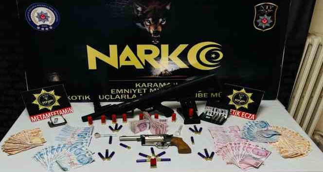 Karaman’da uyuşturucudan gözaltına alınan 1 kişi tutuklandı