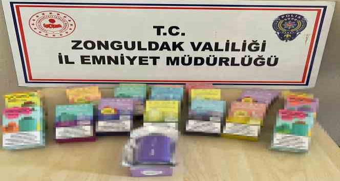 Kdz. Ereğli’de kaçak elektronik sigara ele geçirildi